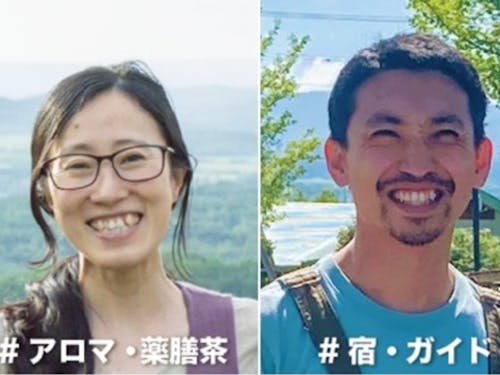 左:塚本あずさ(第3期)右:大石陽介(第4期)