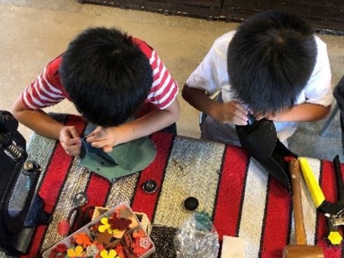 レザークラフト体験