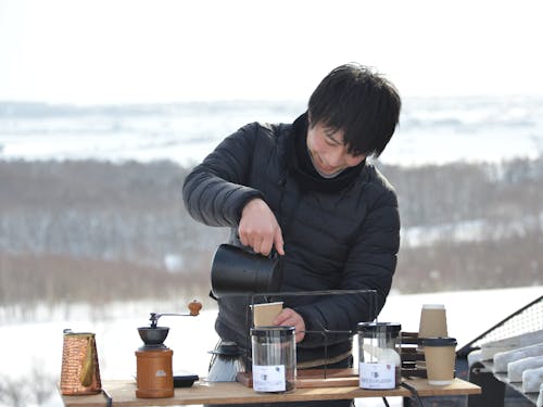 珈琲で鷹栖町を盛り上げる隊員