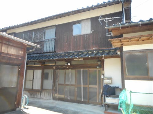 温室つきの住宅です