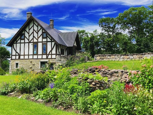 イギリスの雰囲気ただようハスカップ園