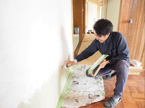 萩市のワークショップ担当 秋山隊員