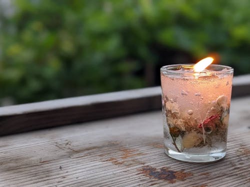 アロマキャンドル ※これは試作品です