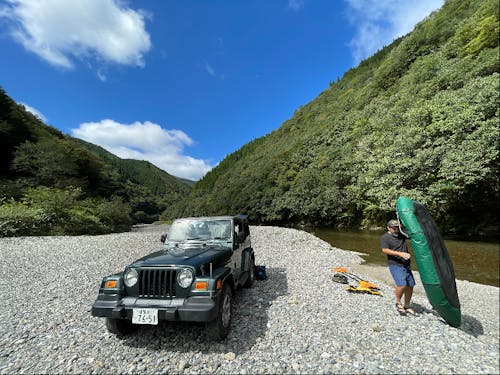 指導するひげ隊長