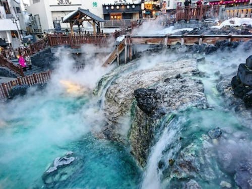 温泉大国群馬(写真は草津)