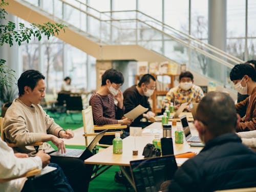 ワークテラス佐久でのワークショップ