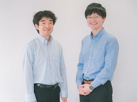 まちのtoolbox代表理事伊藤(写真左)、人事小川(右)