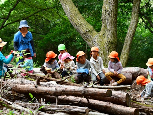 豊かな自然のなかでは、子供たちがおのずと育っていきます