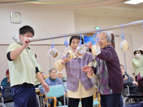 「笑顔あふれる施設です!」