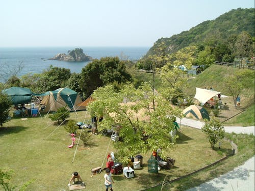 夏場には多くの利用者が訪れます