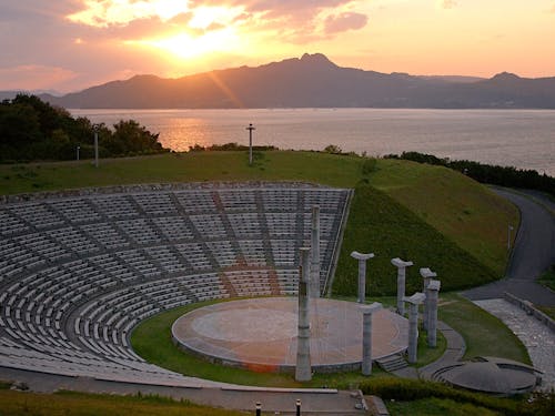 さぬき市(テアトロン夕暮れ)