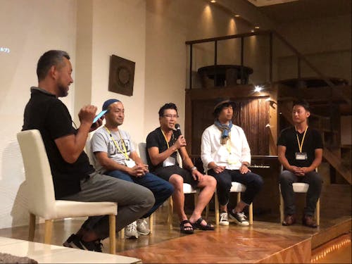 トークセッションの様子