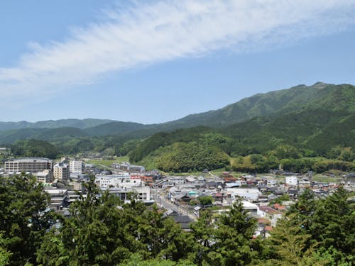 智頭町の風景