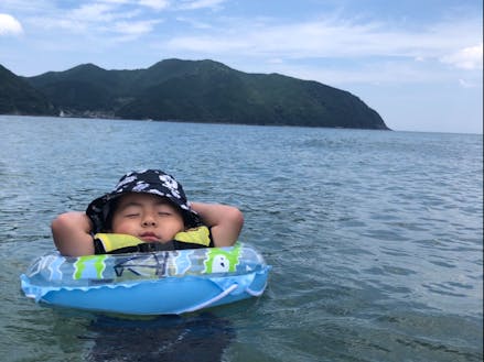 熊野市の夏は海でのんびり♪