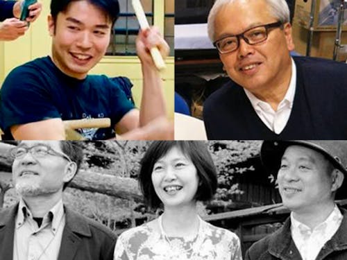 木下直人 さん / 平井丈夫 さん / わをん さん