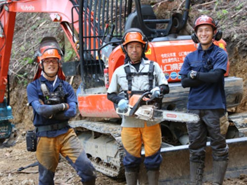 【林業】「林業即戦力短期育成塾(YAMA JOB)で安心してスタート!