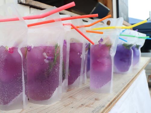 「むかつく-探さないといけないジェラート店-」のハーブソーダ