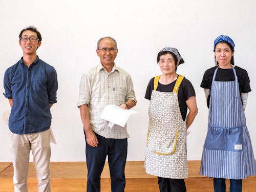 宇川マルシェの運営者の皆さん(農村 RMO)