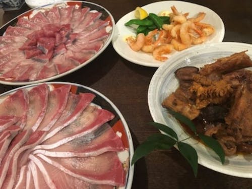 獲れたて新鮮なお魚パーティー