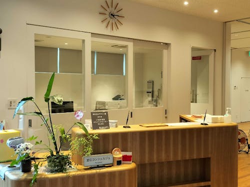 ここで業務に従事して頂きます。