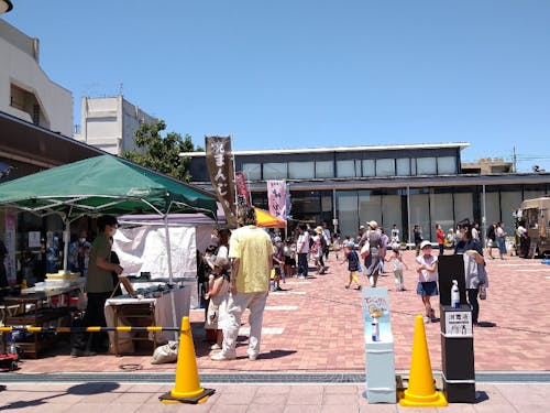 地域おこし協力隊主催の「桐生どまんなか市」