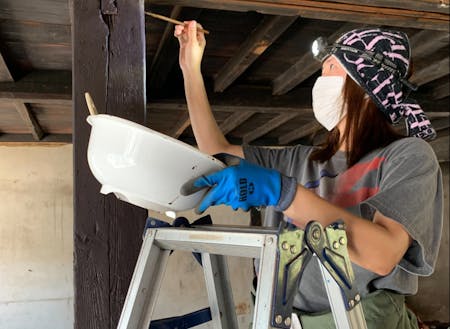 自ら古民家の改修にも取り組むオーナー