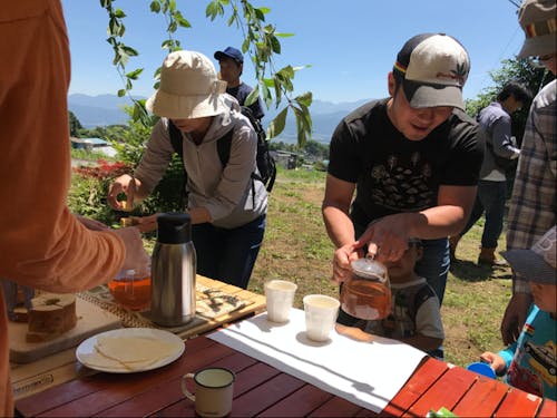 木の枝葉は、風味豊かなお茶に!