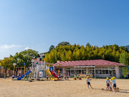 大町町は保育園も町立です。保育園~高校までずっと一緒という人も多いのでみんな仲良しです!