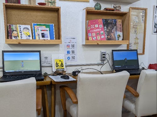 地元の本屋さんに場所をお借りしてのプログラミング体験会開催