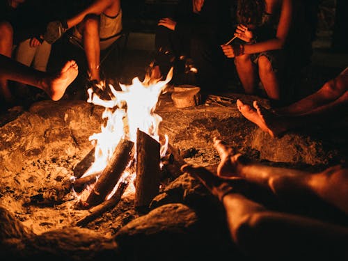 焚き火を囲んで対話しよう！