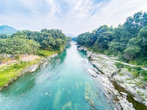 自然が豊富でアウトドアが盛んな町です。