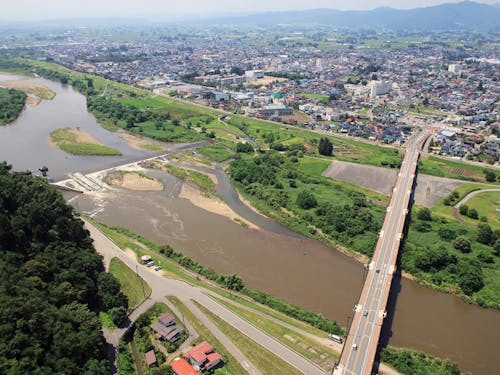 山形県の母なる川「最上川」