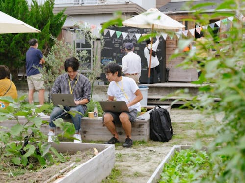自然を満喫しながらテレワーク