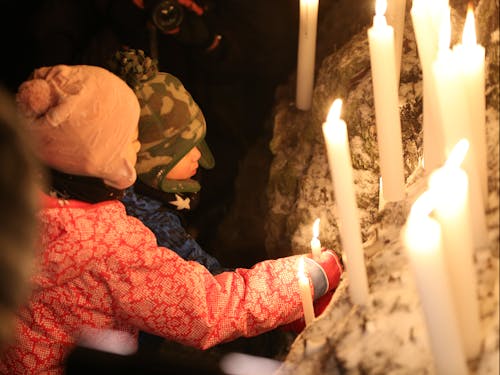 約450年続くろうそくまつり