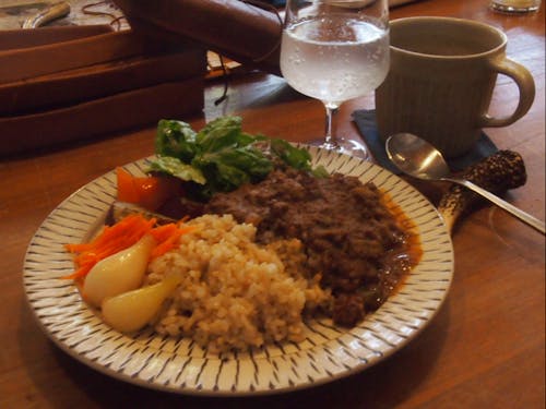 鹿のジビエカレー