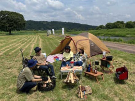 テントサイトの様子