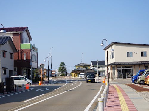 都市再生整備計画事業により、歩行しやすい町に