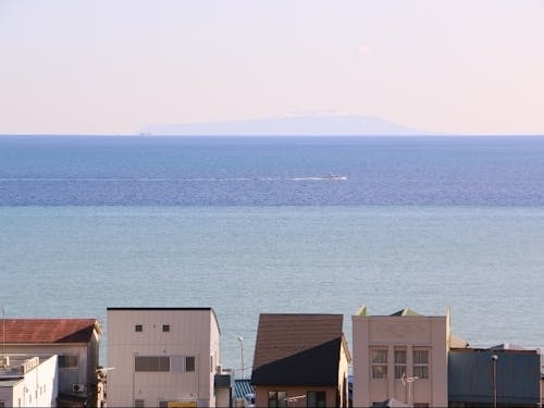天気が良い日は海と空の3色ブルーを楽しめます。