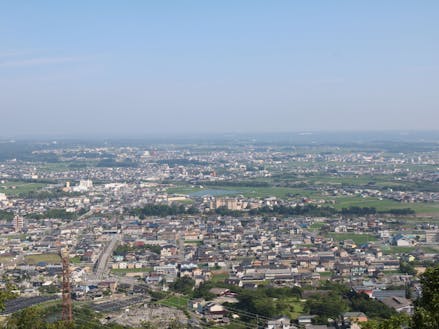 加東市を一望できる五峰山からの風景