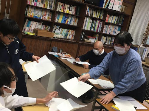 放課後、役場の一室で心志塾オープン!