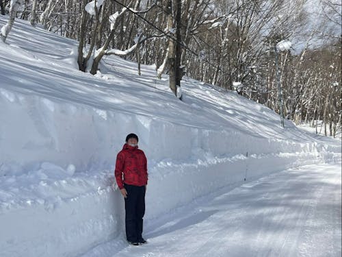町内でも住む地域によって積雪量が変わります！