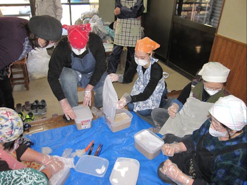 味噌づくり体験