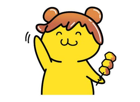 秩父市イメージキャラクター「ポテくまくん」も応援します！