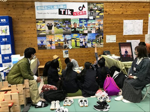 市内の中2が一同に集うキャリフェス、おこし隊ブースで中学生とつながる!