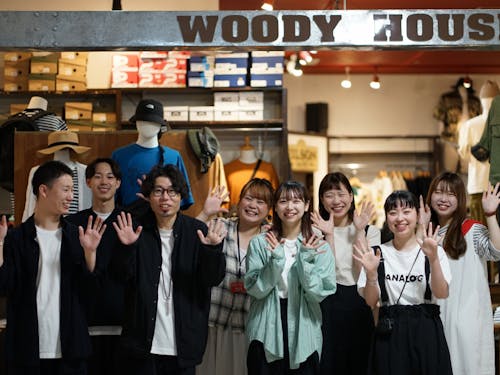 地域貢献にも取り組むアパレル企業「ウッディーハウス」の皆様