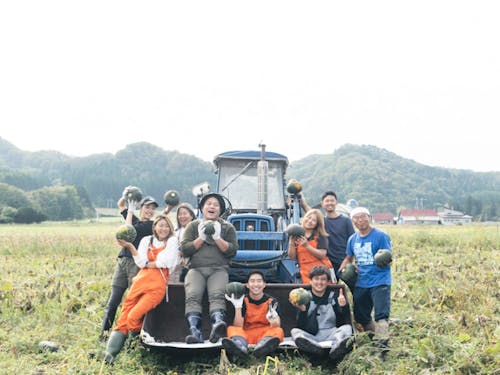 ワーケーションの受入中に行った農業体験