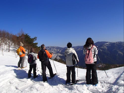 スノーシューの風景