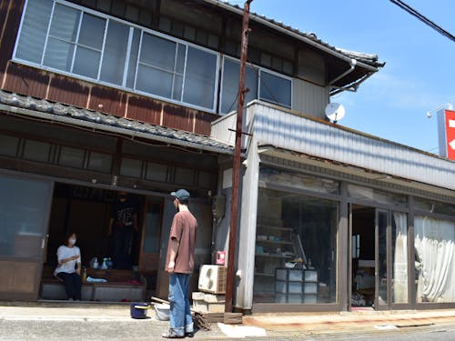 改修前の建物外観