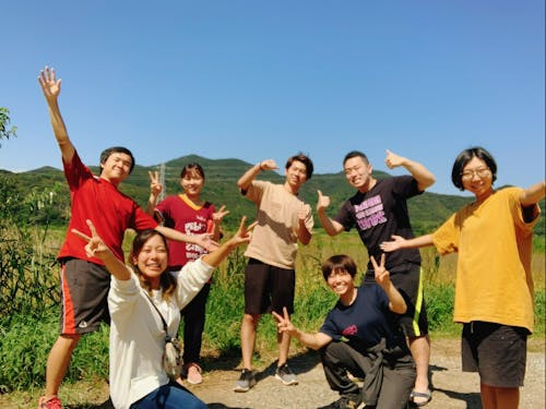 ゲストハウスの様な面もあり、いろんな方がやってきます!