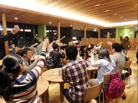 町民交流会「タノシモカフェ」に参加して、町民と交流しましょう！